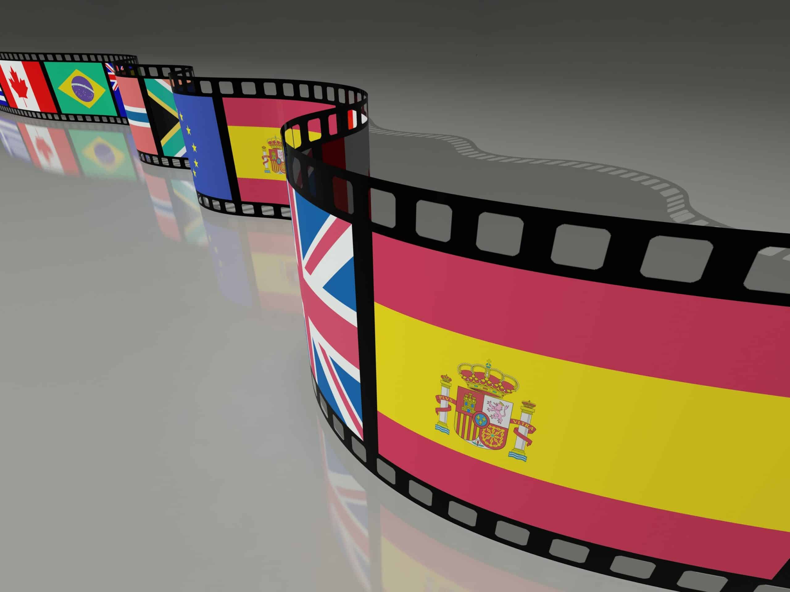 Spanish captions and subtitles; captions and subtitles in Spanish