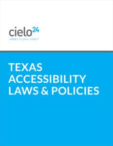 COVER_Texas Accessibility Laws