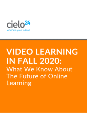 eBook: Video Learning in Fall 2020