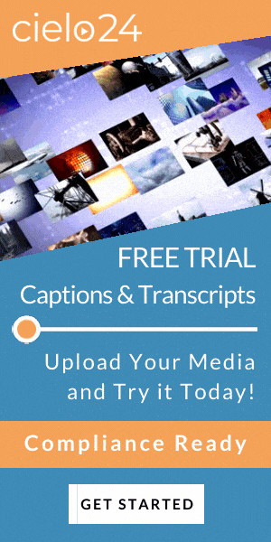 start a free trial of captions and transcripts