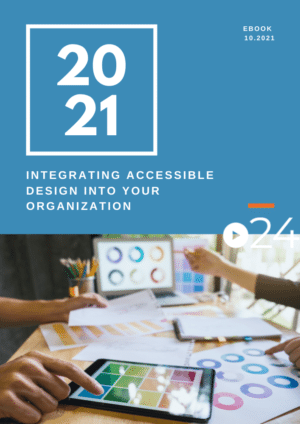 cielo24 eBook COVER - Integrating Accessible Design into your Organization