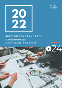 cielo24 Section 508 Checklist eBook