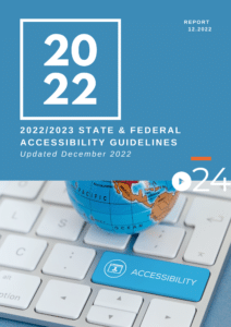 2022-2023 State & Federal Accessibility Guidelines eBook cover
